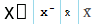 Various bad renderings of the Unicode characters "x" with "Combining Macron" (0078 and 0304) as rendered by Android 2.3.4, MS Visual Studio 2008, Windows 7 Notepad, and LibreOffice 3.4.4.